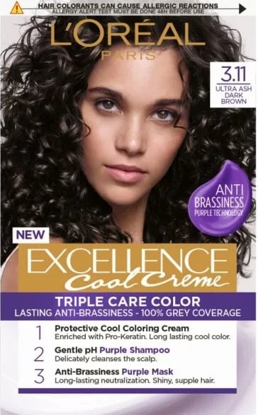 Excellence 3.11 Cool Ultra Ash Dark Brown