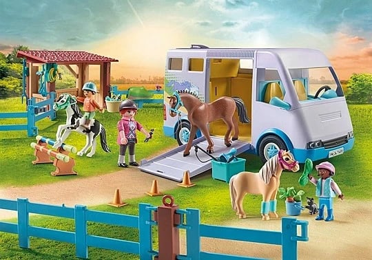 Set lodrash Playmobil Horses of Waterfall, 71493, 109 pjesë