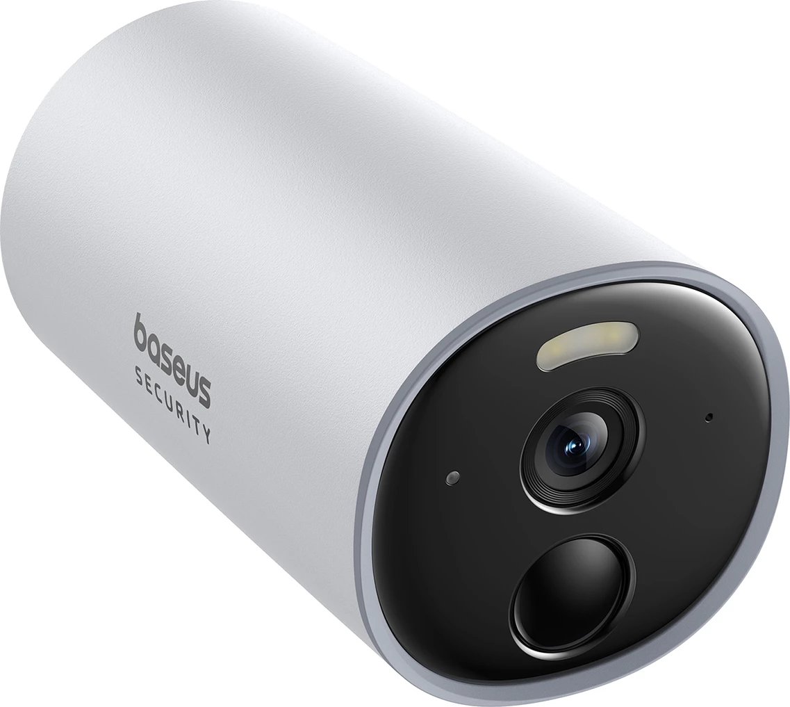 Kamerë sigurie Baseus Security B1, 2K, pa tela, 7800 mAh, 8 GB, e bardhë