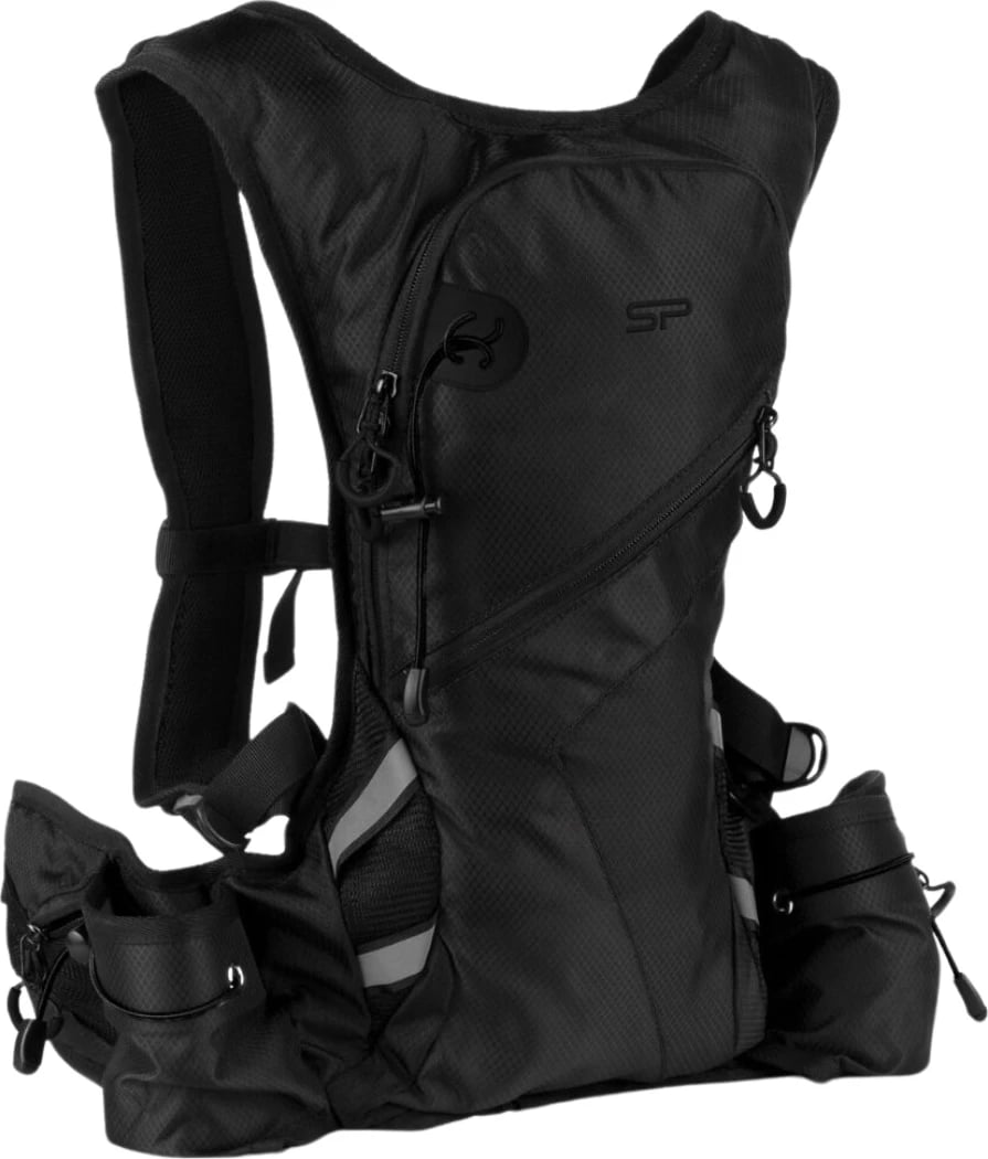 Çantë shpine për biçikletë Spokey, unisex, e zezë