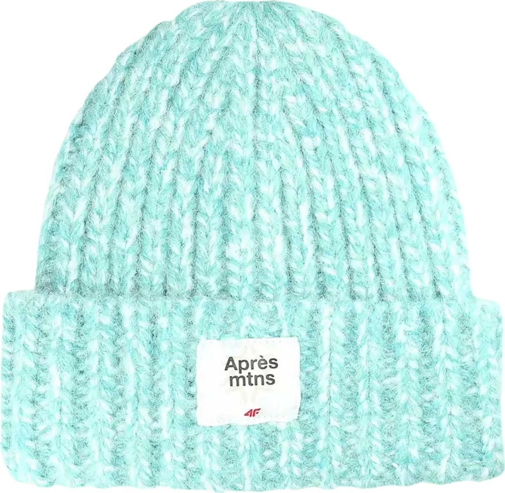 Kapelë dimri për femra 4F, mint melange