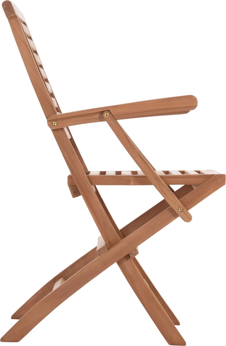 Karrige palosëse për ngrënie jashtë, dru tik, CRANDER FH6377, set prej 2 copë, 53x63x90cm