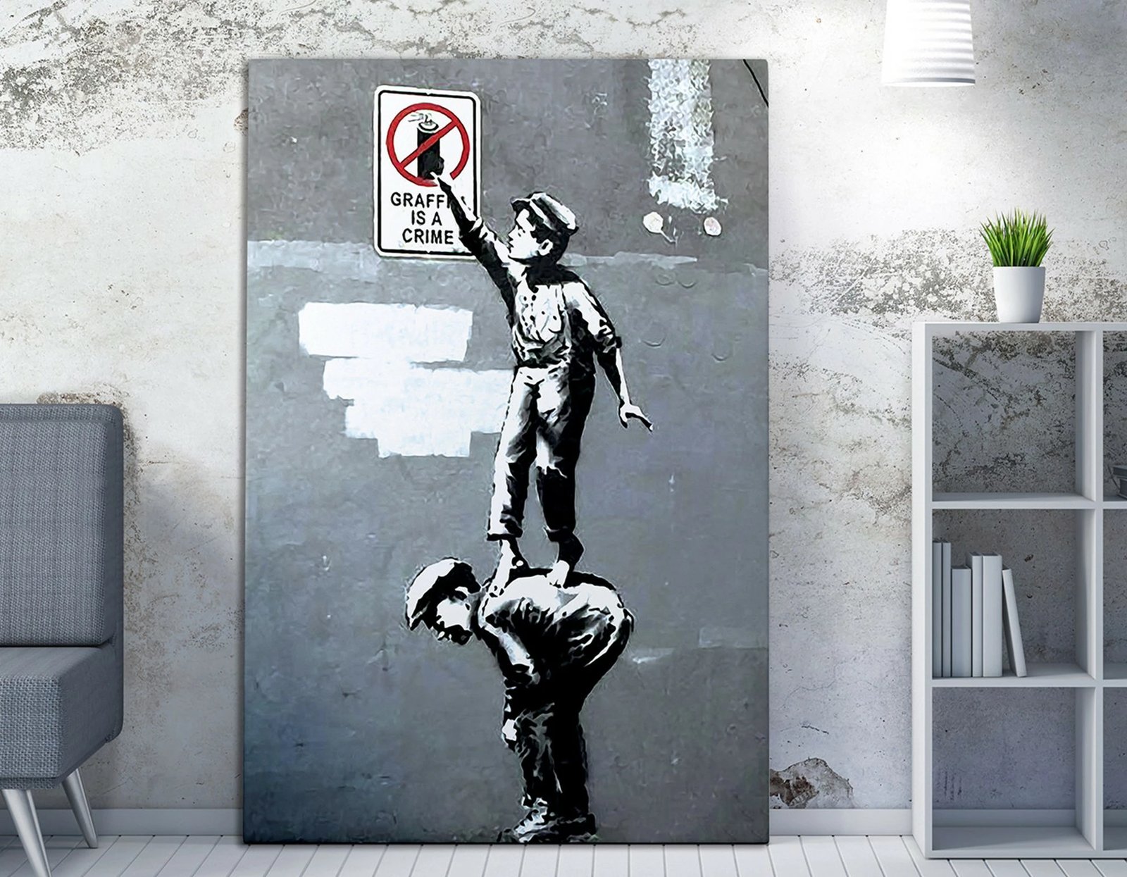 Pikturë dekorative në kanavacë, Wallity WY31, 70x100cm