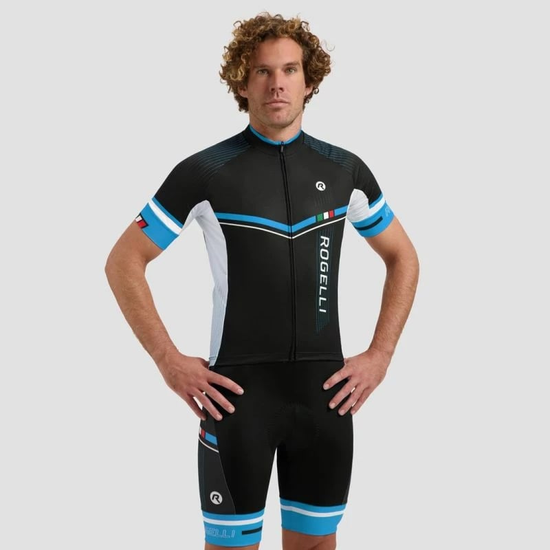 Fanellë çiklizmi për meshkuj Rogelli, zi e kaltër