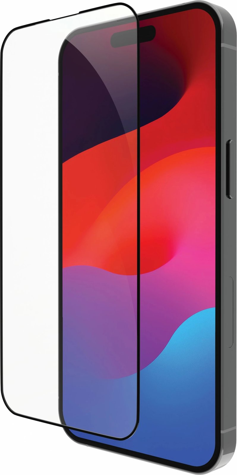 Mbrojtës ekrani dbramante1928 ECO-SHIELD BLACK EDGE për celular, skaj i zi