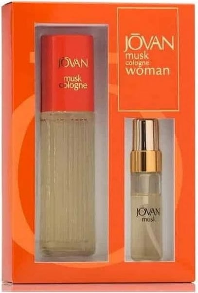 Set Eau de Cologne Jovan Musk femra 100ml + Eau de Toilette 15ml