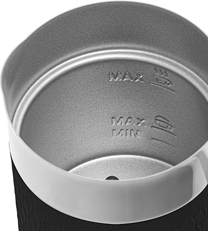 Shkumues qumështi Adler AD 4494, 300 ml ngrohje, 130 ml shkumë, 500W, 4 funksione, i zi