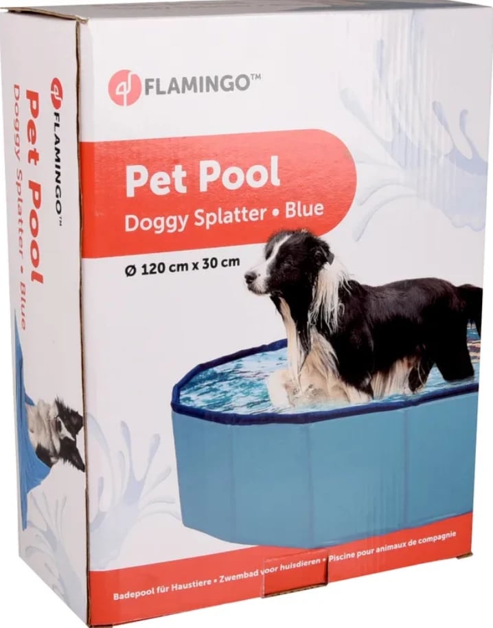 Pishinë për qen Flamingo 
