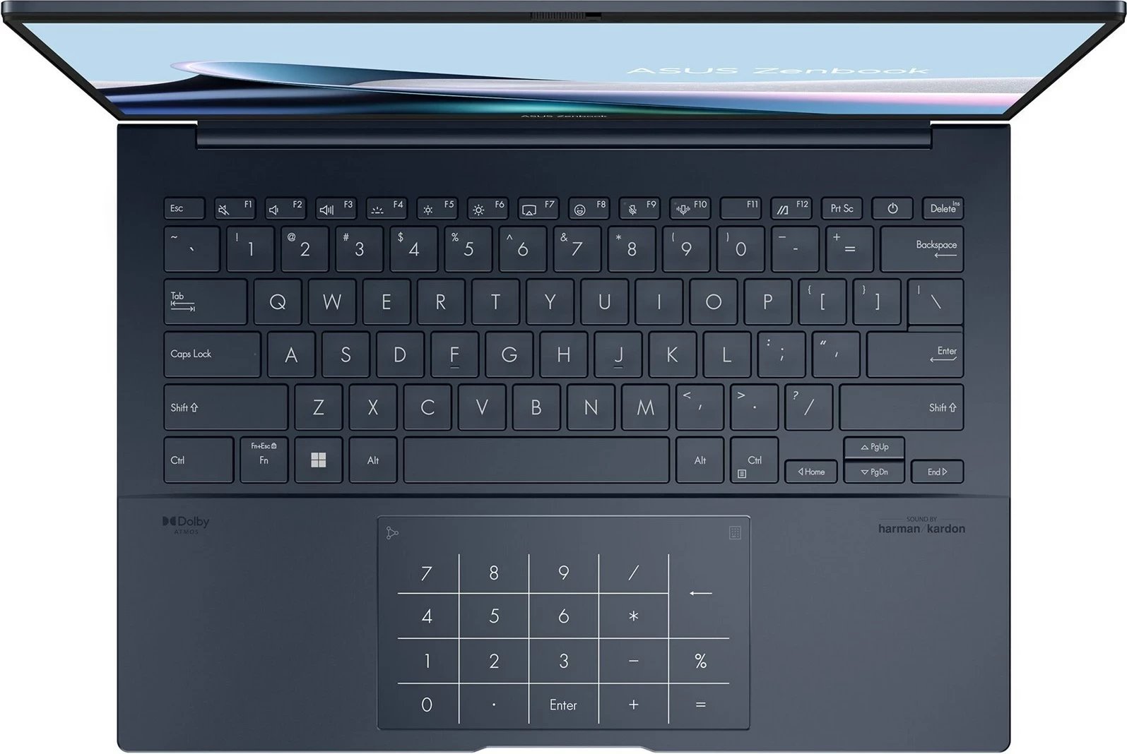 Laptop ASUS Zenbook 14 UX3405CA-PZ051W, Intel Core Ultra 5, 16GB RAM, 512GB SSD, 14" 3K OLED, Ponder Blue