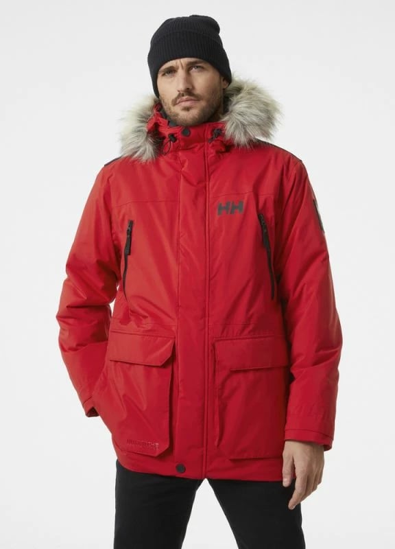 Jakne për meshkuj Helly Hansen, e kuqe