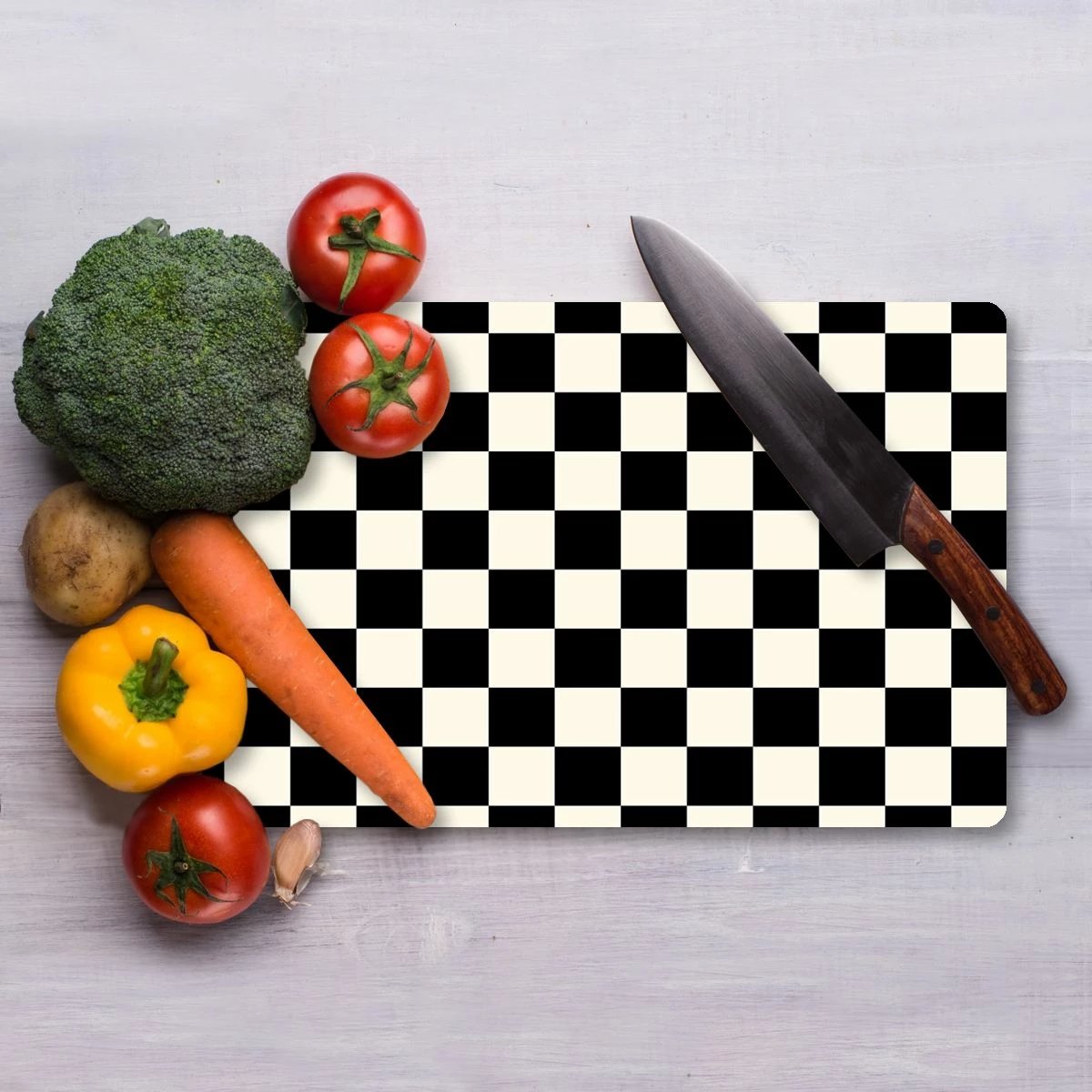 Dërrasë prerëse Hermia, xham i temperuar, shumëngjyrëshe, Ckt89 - 3040, 30x40cm Dërrasë prerëse Hermia, xham i temperuar, shumëngjyrëshe, Ckt89 - 3040, 30x40cm