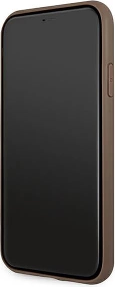 Mbështjellës Guess 4G Stripe për iPhone 11/XR 6.1", kafe Mbështjellës Guess 4G Stripe për iPhone 11/XR 6.1", kafe