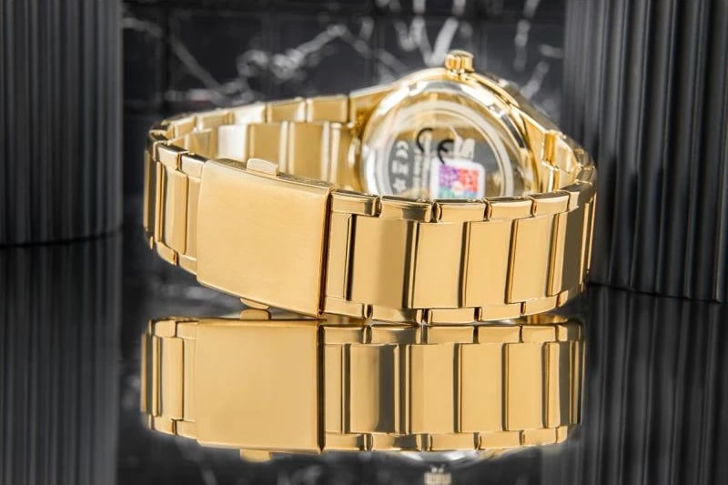 Orë dore për meshkuj Skmei, ari e zezë