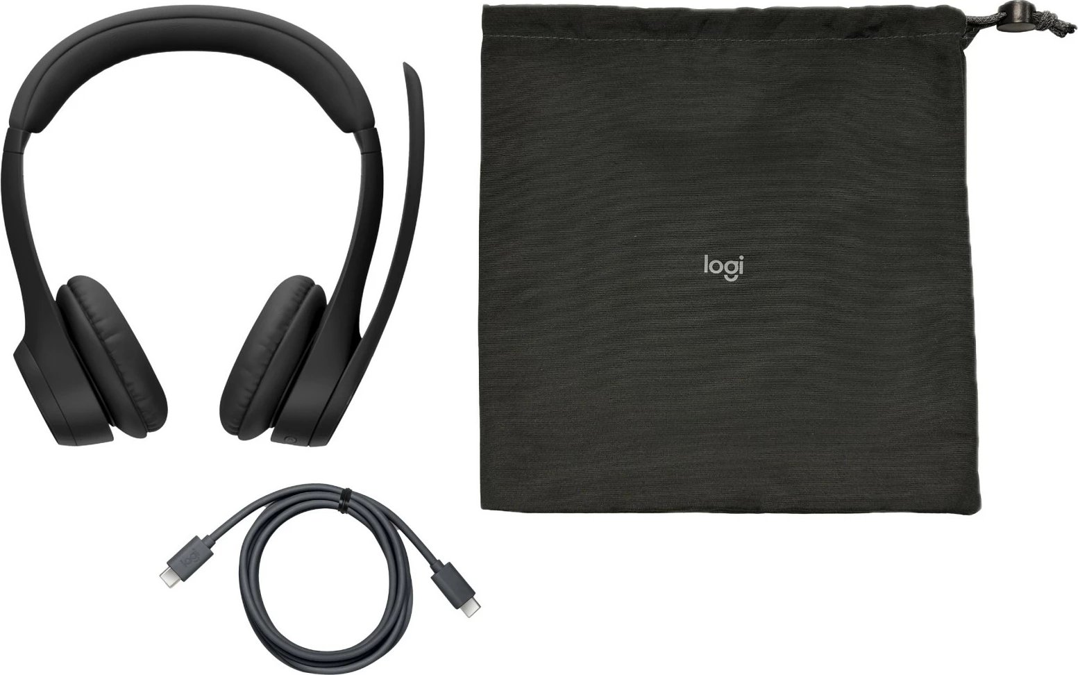 Kufje Logitech Zone 305, mikrofon, midnight black