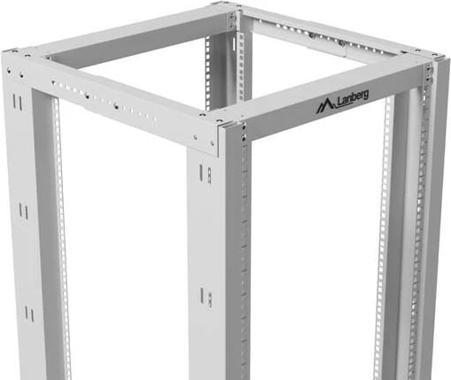 Raft serverash i hapur, Lanberg, OR01-6822-S, 19" 22U 600x800, ngjyrë gri RAL 7035