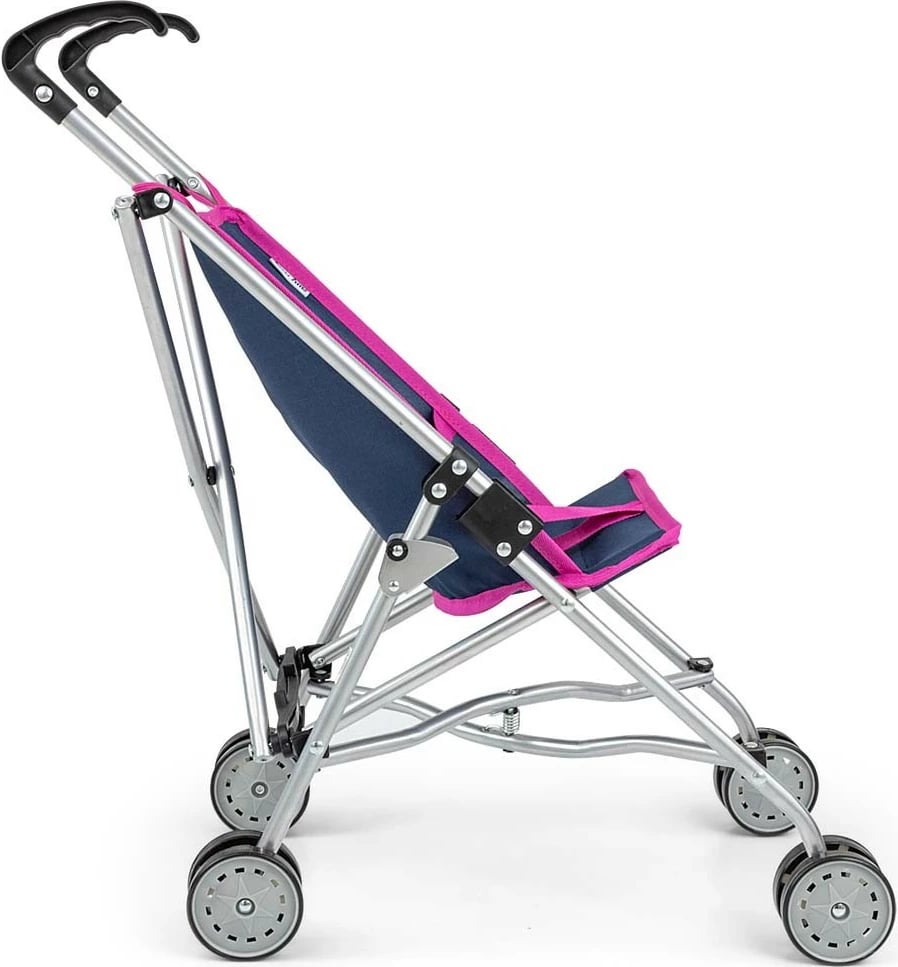 Karrocë lodër për kukulla Milly Mally Julia Prestige Navy, për vajza, 54x27x51 cm, blu e errët