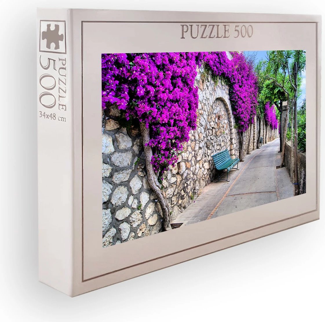 Puzzle 500 copë, Evila Originals, shumëngjyrësh, PZL_0176_500
