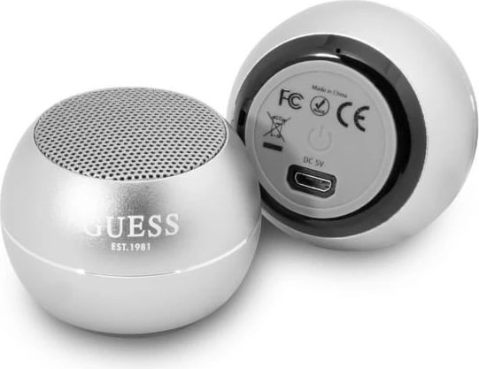 Altoparlant Bluetooth Guess GUWSALGEG mini, gri