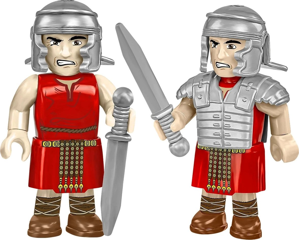 Set blloqe ndërtimi, Cobi, COBI-20076 Roman Camp Watchtower, 628 pjesë, 3 figurina, 8+