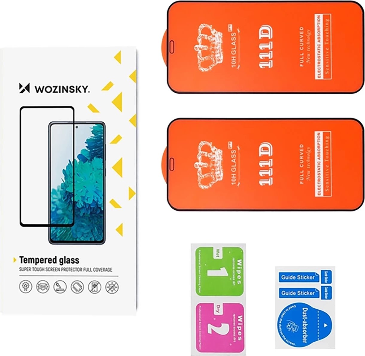 Xham i temperuar Wozinsky për Xiaomi POCO M7, 2 copë, transparent