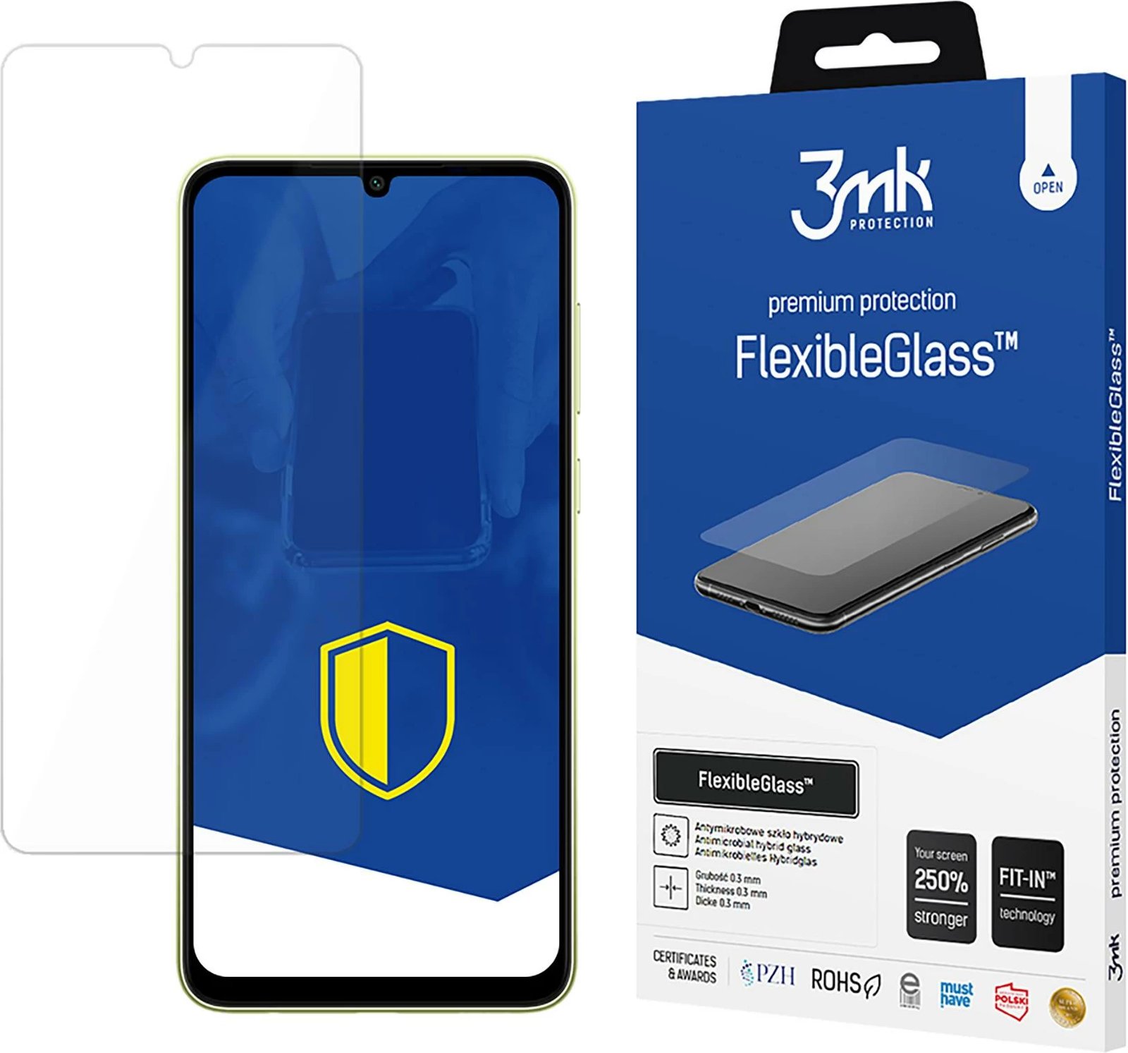 Mbrojtës ekrani 3mk FlexibleGlass për Samsung Galaxy A06