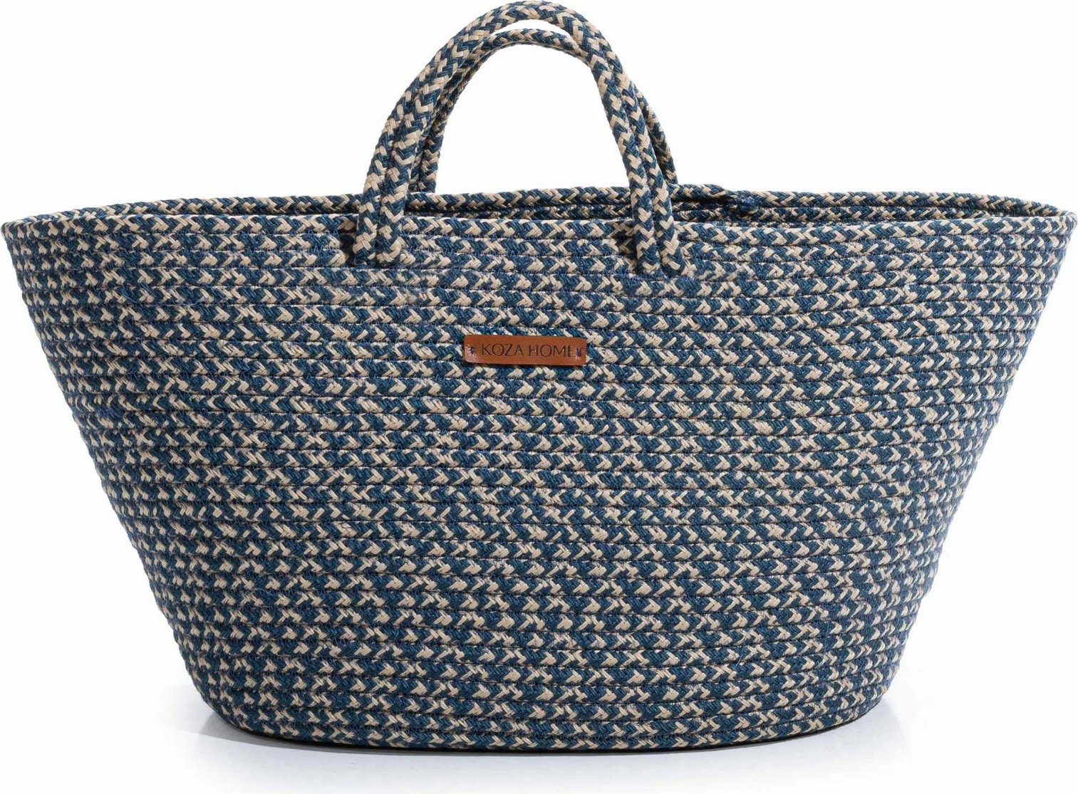Çantë dekorative, Evila Originals, 30cm, blu e krem
