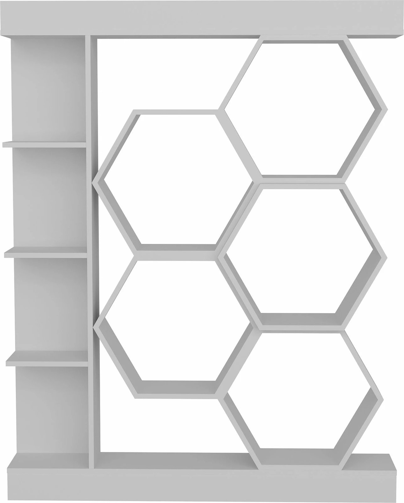 Raft librash Hanah Home, Sueno, i bardhë