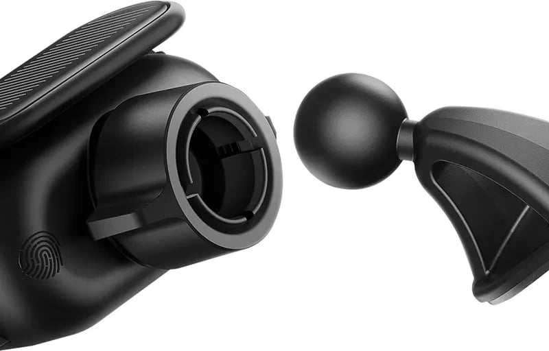 Mbështjellës Baseus Steel Cannon Pro, për veturë, me karikues diellor, i zi