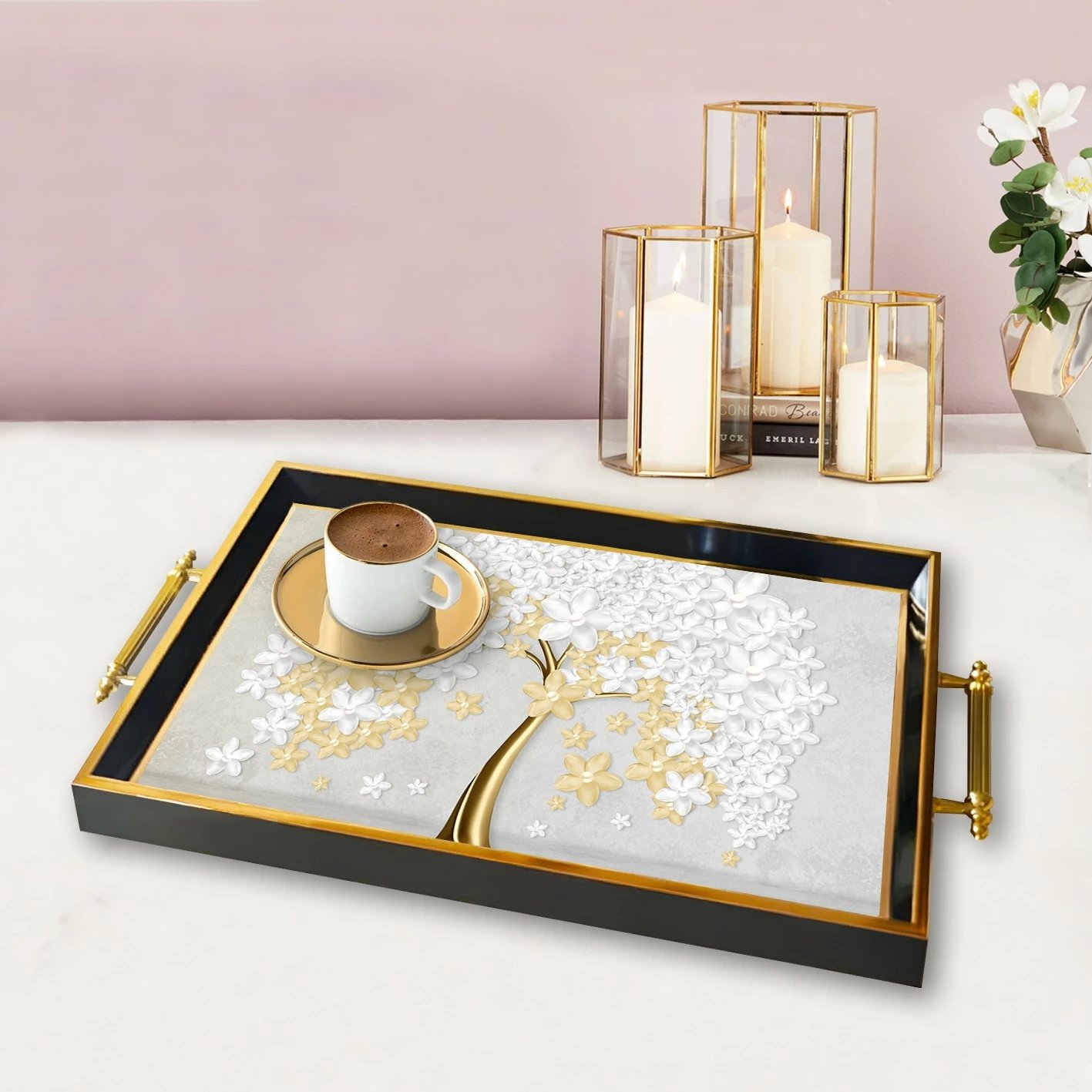 Tabaka qelqi Aberto Design, shumëngjyrëshe, TPA9853