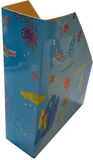 Mbajtës revista NEXT Fish, 32x25x9cm, Blu