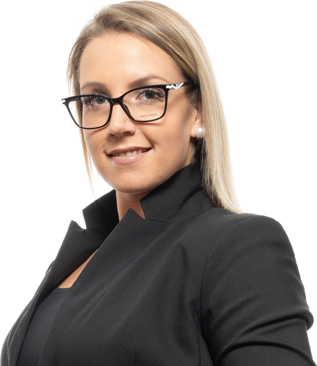 Syze optike për femra Emilio Pucci, të zeza