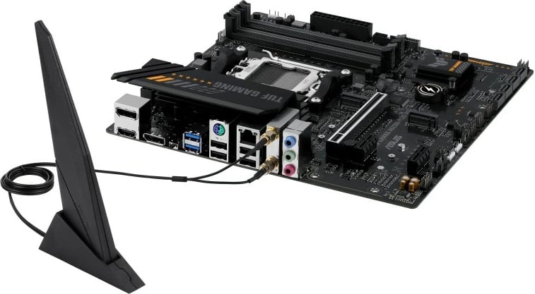 Pllakë amë Asus TUF GAMING A620M-PLUS WIFI, Socket AM5, micro ATX, DDR5, Wi-Fi