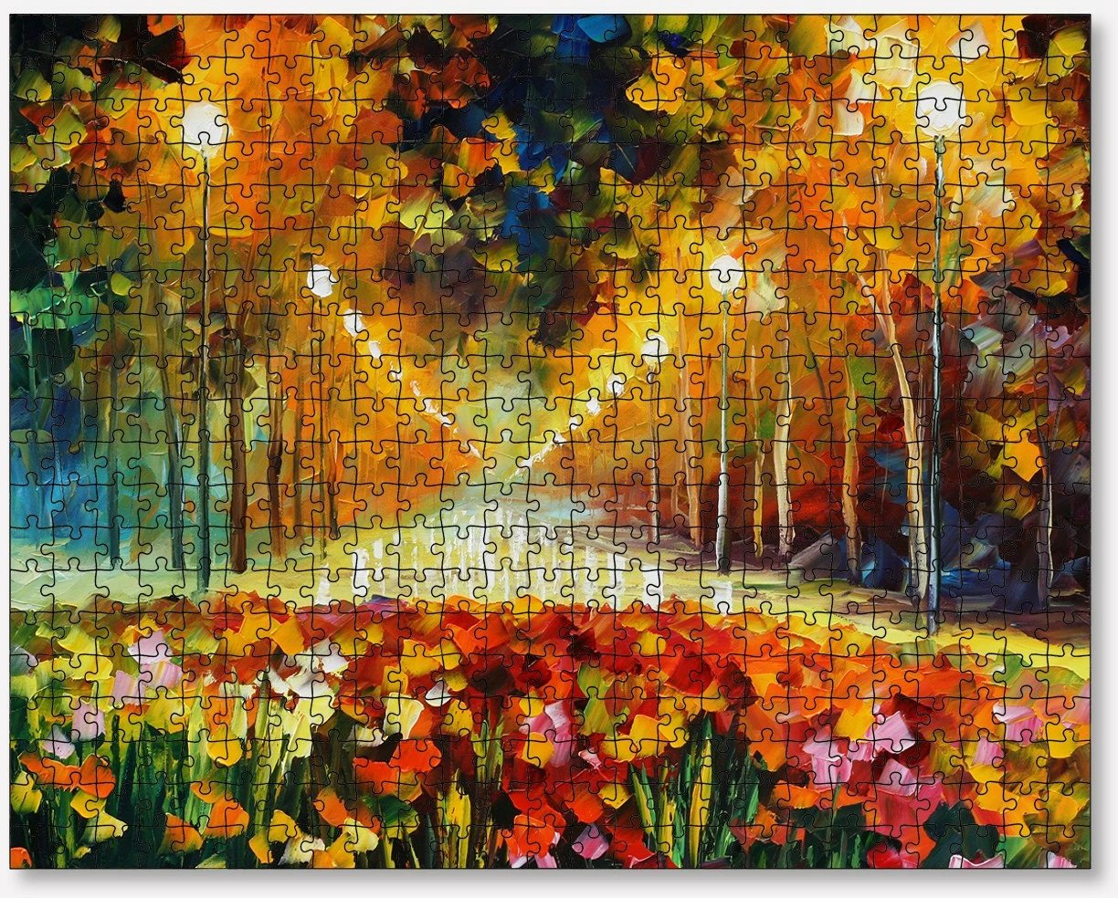 Puzzle 1000 copë, Evila Originals, shumëngjyrësh, PZL_0181_1000