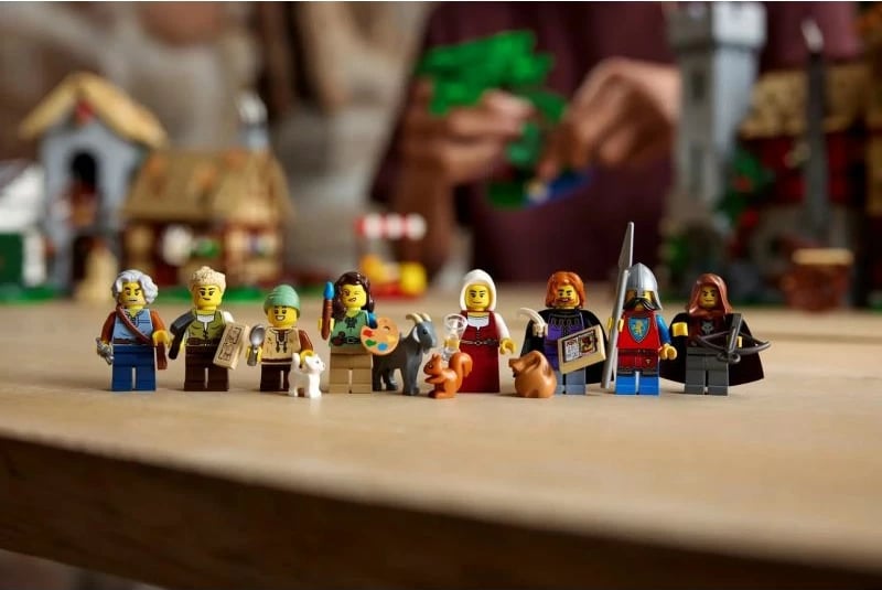 Set LEGO Icons, Medieval Town Square