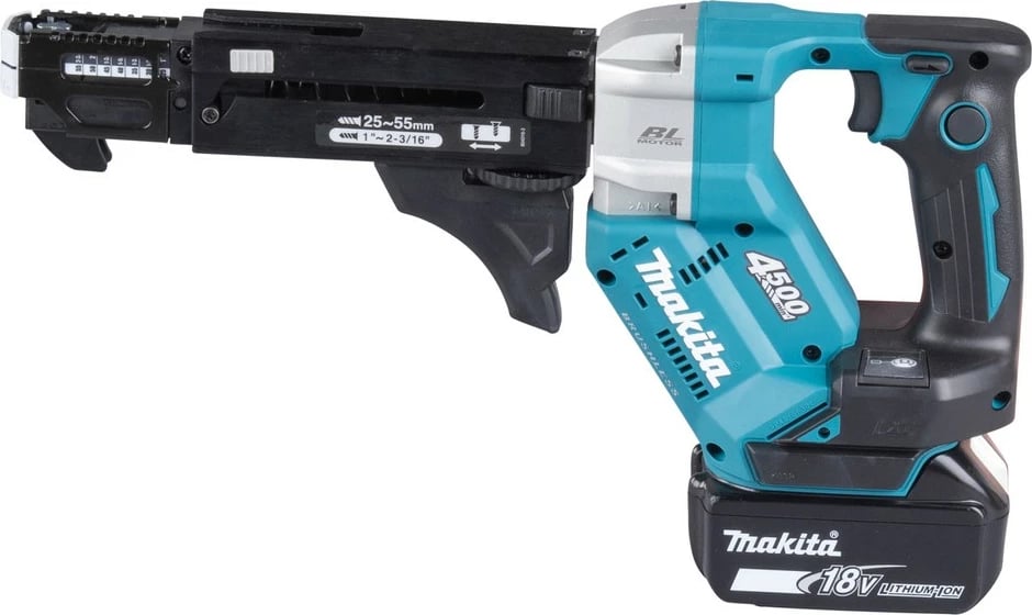 Vidhexhveshës Makita DFR552Z, 18V, brushless, Li-Ion, zi/blu