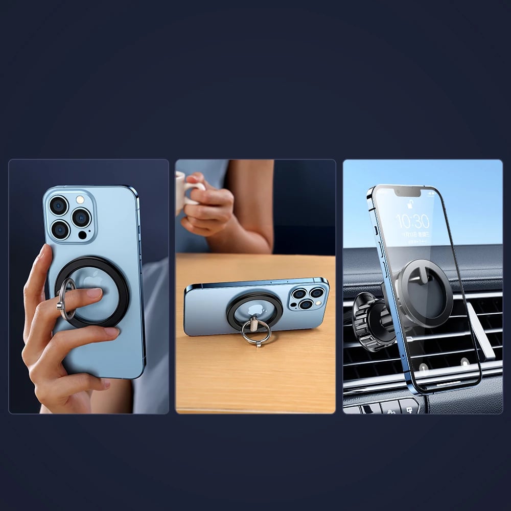 Mbajtës magnetik për celular Joyroom JR-ZS294, për ventilim makine, i zi