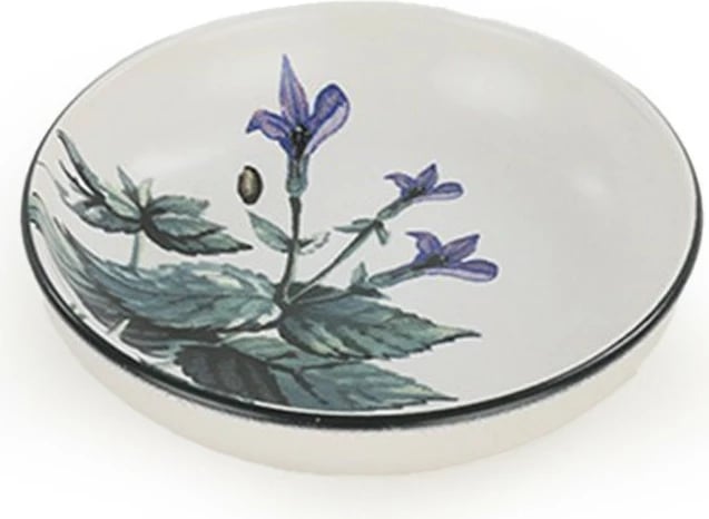 Set 6 copë tasë salce, qeramikë, Hermia Concept, të bardhë, jeshile, vjollcë, të zeza, ST489406F022AMD3600MAYD100