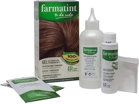 Ngjyrë flokësh Farmatint 4R Copper Chestnut unisex 155ml