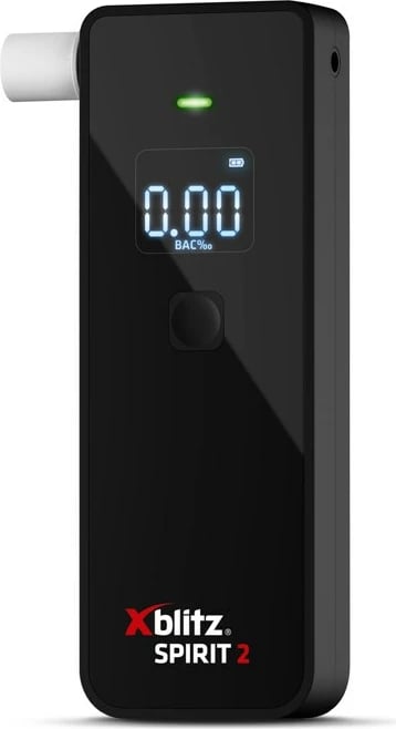 Alkoolmetër Xblitz SPIRIT 2, i zi, 2 copë