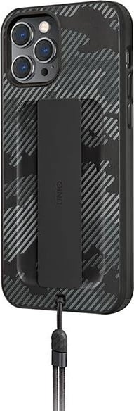 Mbështjellës UNIQ Heldro për iPhone 12 Pro Max, kamuflazh i zi