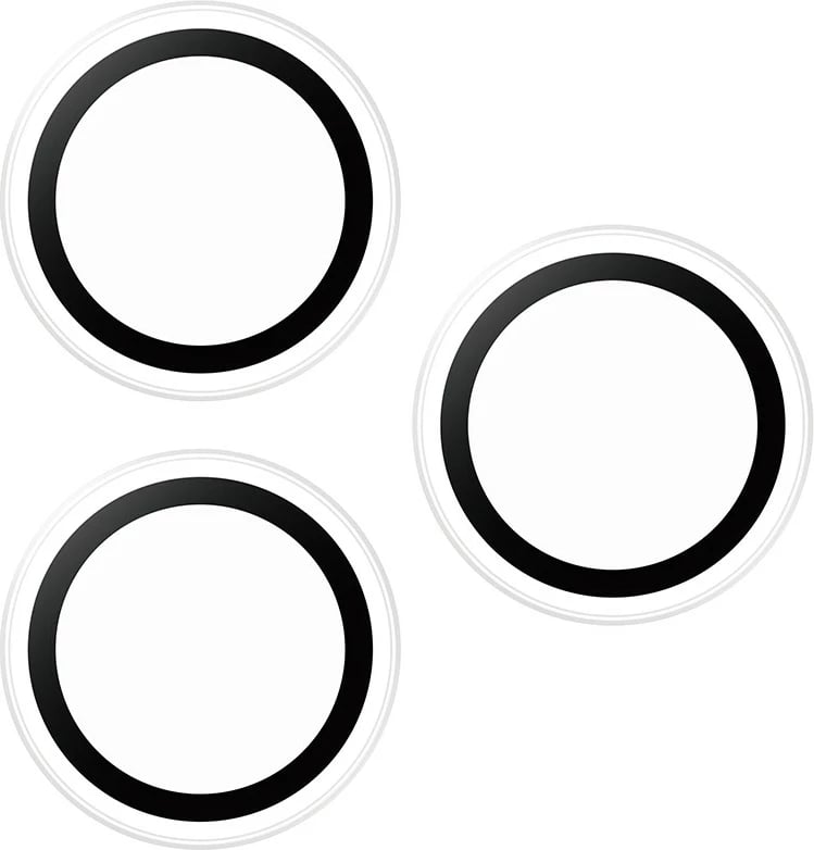 Mbështjellës kamerash PanzerGlass Hoops për iPhone 17 Pro/Pro Max/16 Pro/Pro Max, transparent