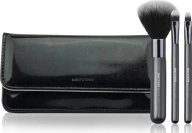 Set furçash për make-up Beter Black Day To Night Collection, 4 copë