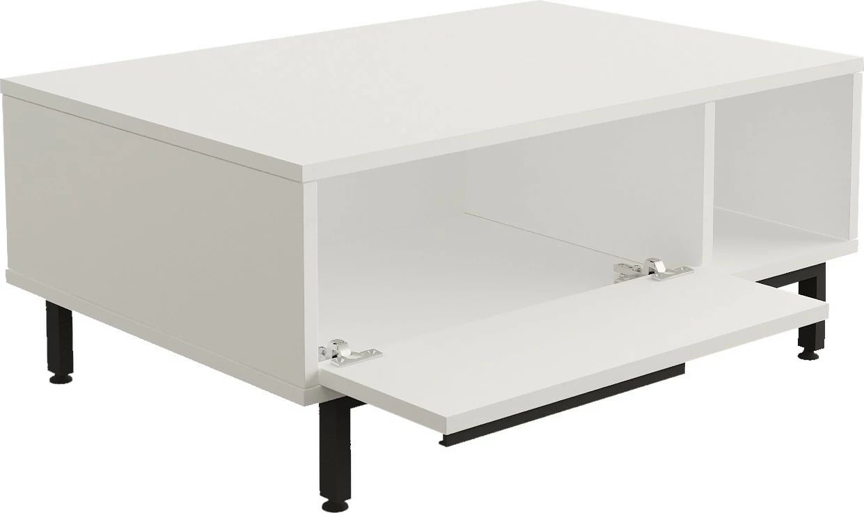 Tavolinë kafeje Skye Decor, e bardhë, On2-W