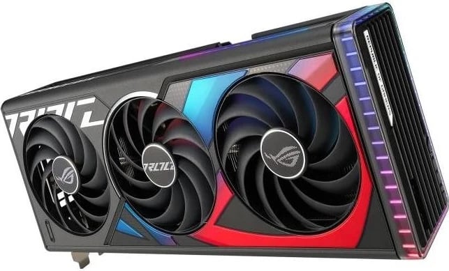 Kartë grafike ASUS GeForce RTX 4070 Ti SUPER ROG STRIX Gaming OC, 16GB DLSS 3 Kartë grafike ASUS GeForce RTX 4070 Ti SUPER ROG STRIX Gaming OC, 16GB DLSS 3