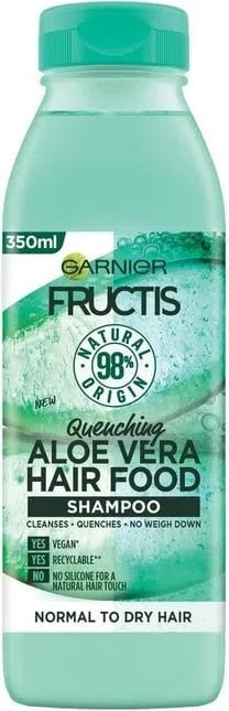 Fruc.Sh.H.Food Shampoo Aloe Vera 350Ml