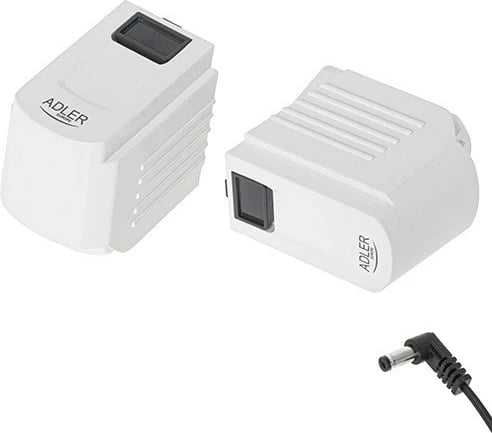 Fshesë elektrike vertikale 2-në-1 Adler AD 7064, pa qese, 2000 mAh, 350 W, e bardhë