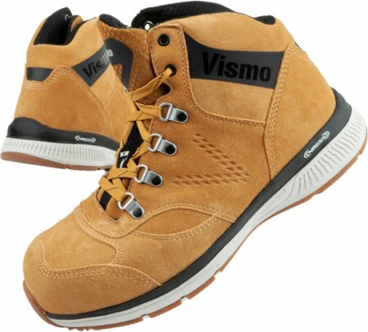 Këpucë pune Vismo, për meshkuj, ngjyrë kafe