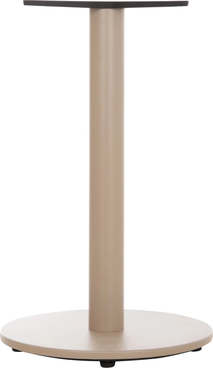 Baza e rrumbullakët për tavolinë, alumin, ngjyrë kapuçino, FH476.25, 45x72cm