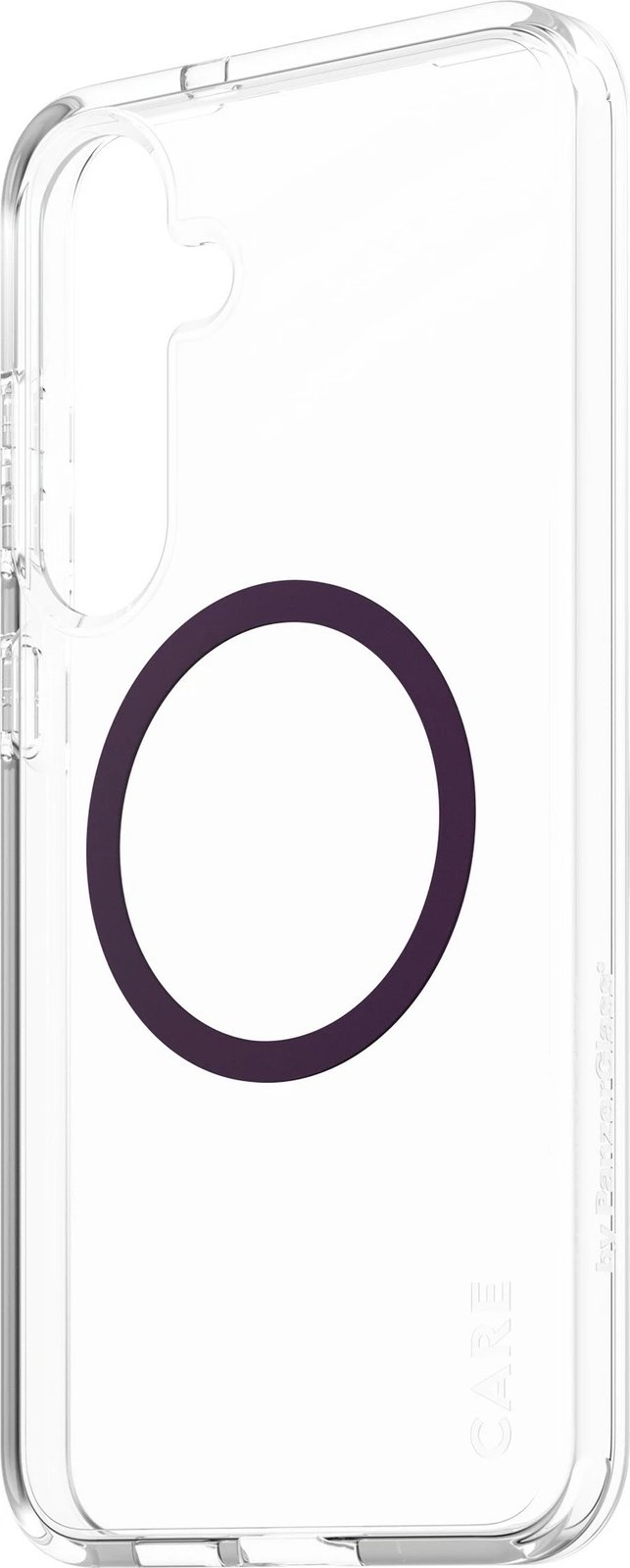 Mbështjellës PanzerGlass CARE Flagship Case Combat, Galaxy S25 Plus, transparent, Plum Purple QI