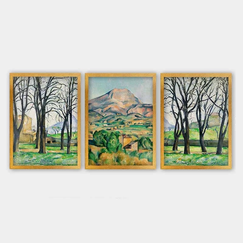 Pikturë dekorative me kornizë (3 copë), Wallity, 3AC_UN383108 _3545